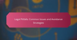Capcane Legale: Probleme Comune și Strategii de Evitare